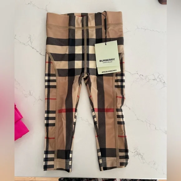 NWT Burberry leggings